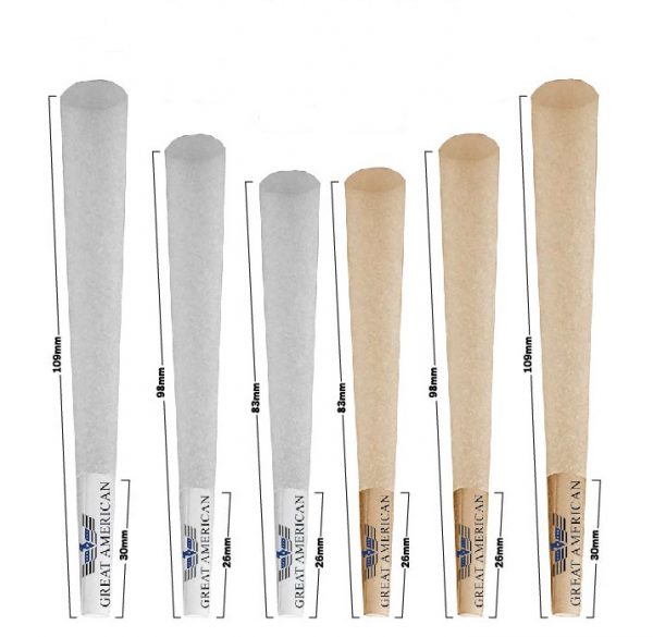 PreRolled Cones With Custom Filter Tips The Great American Rolling