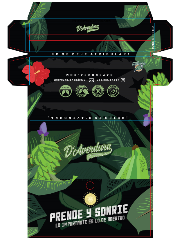 Custom Rolling Paper Booklets Design