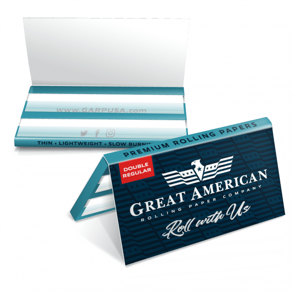 1 1/4 Double Window Rolling Paper Booklets